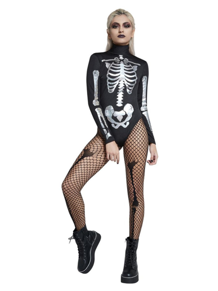 Ladies Fever Skeleton Costume Alternative Image