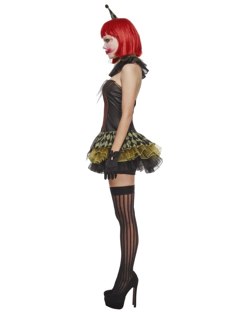 Fever Creepy Zombie Clown Side View