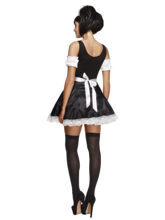 Fever Flirty French Maid Costume Back View