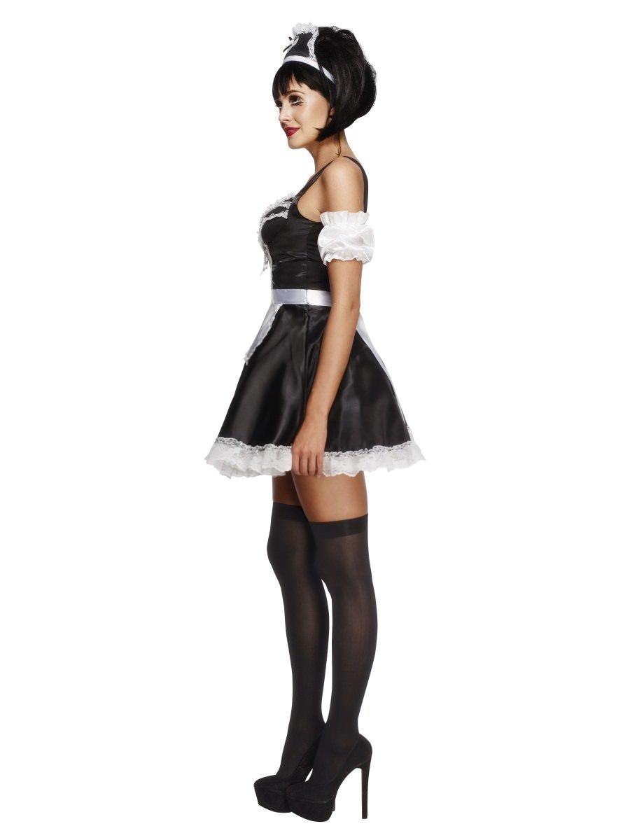 Fever Flirty French Maid Costume Side View