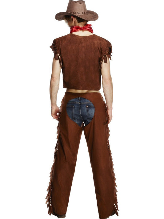 Fever Male Ride Em High Cowboy Costume Back View