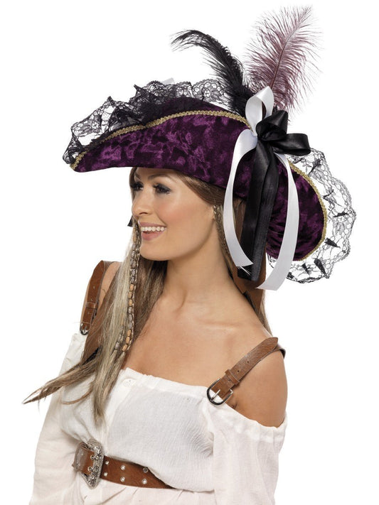 Fever Marauding Pirate Hat Alternative View1