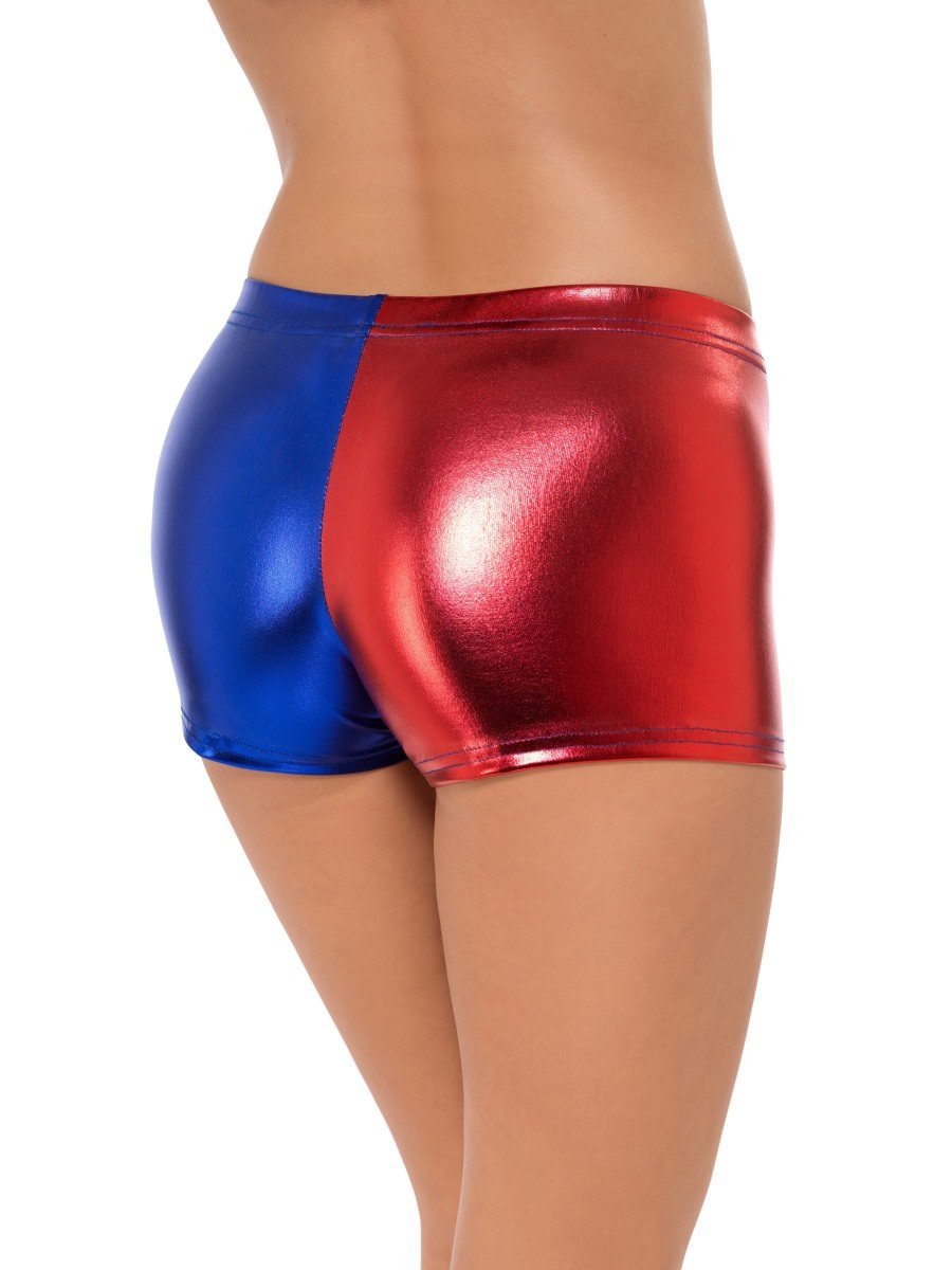Fever Miss Jester Whiplash Shorts Back View