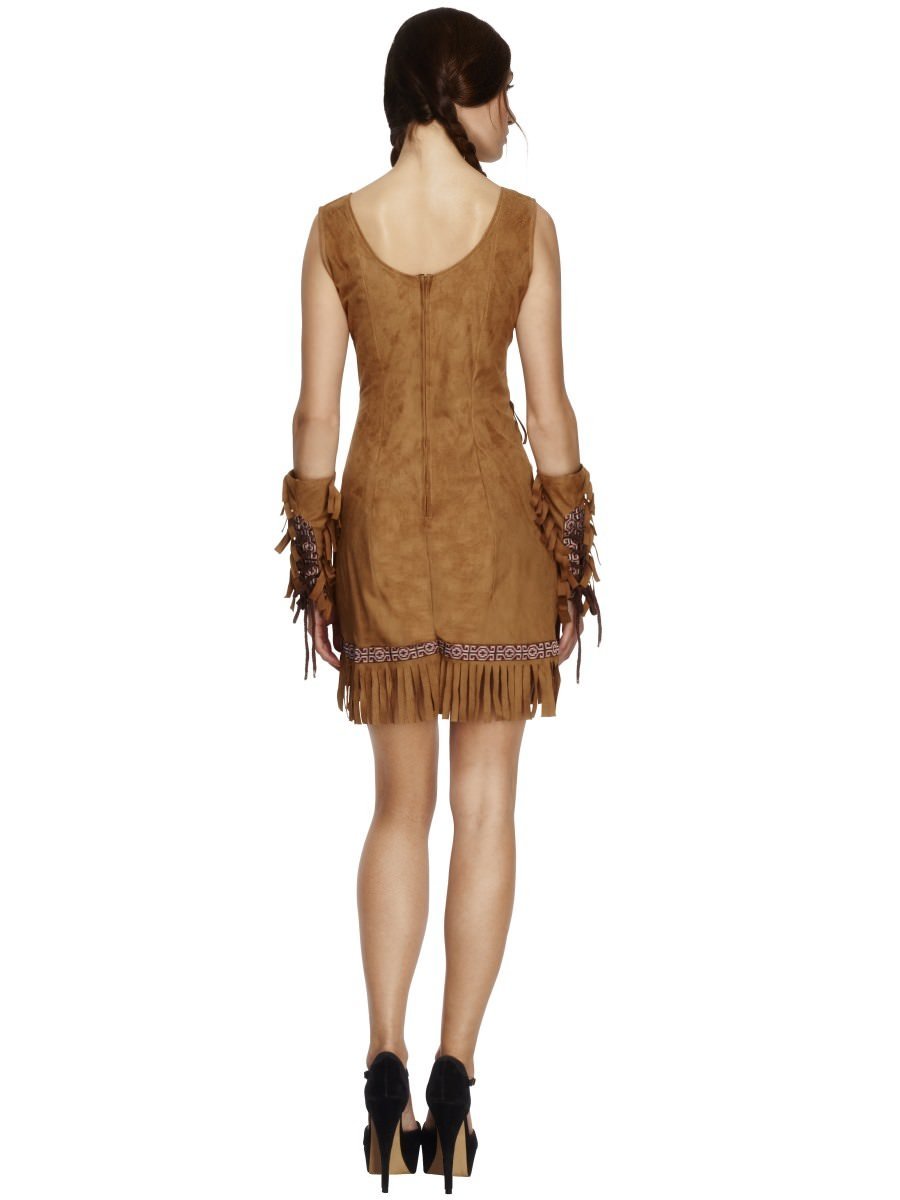 Fever Pocahontas Costume Back View