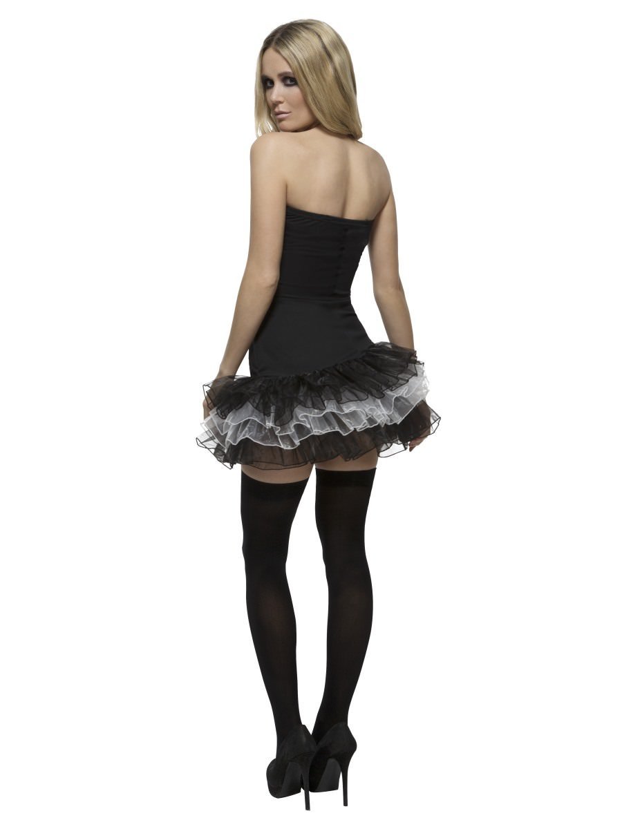 Fever Skeleton Costume Back View