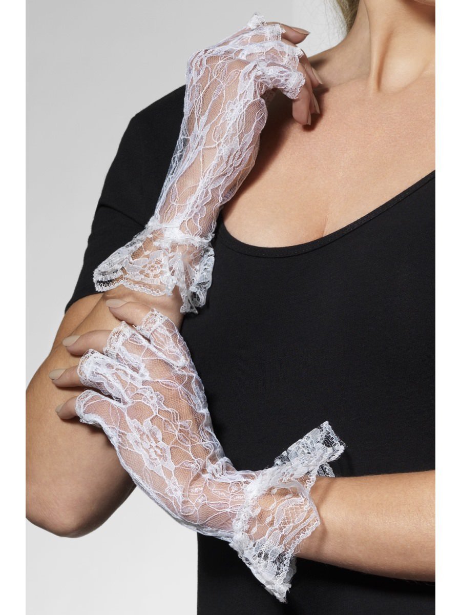 Fingerless Lace Gloves