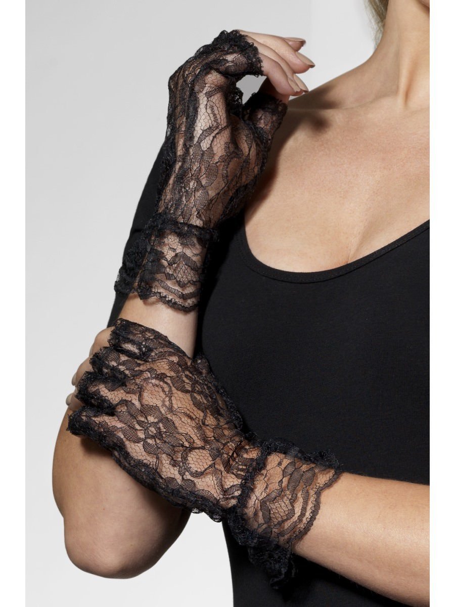 Fingerless Lace Gloves