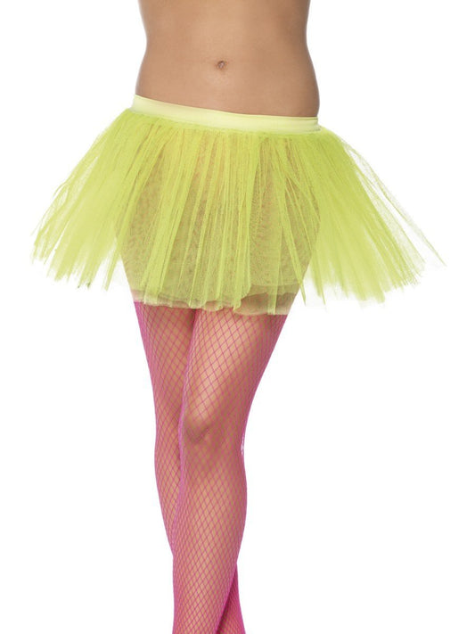Neon Yellow Tutu Underskirt Alternative View1