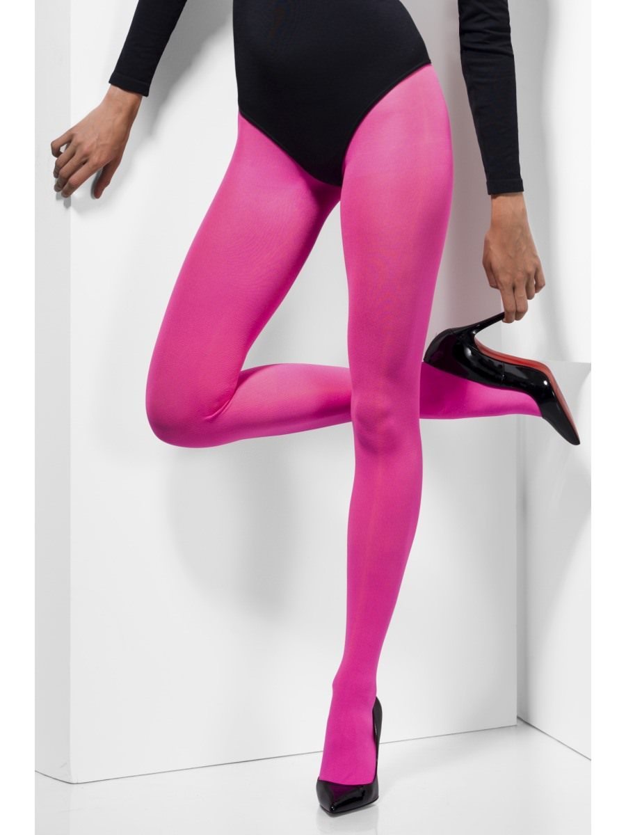 Opaque Tights Pink Alternative View1