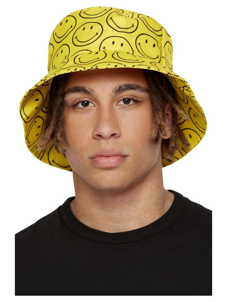 Smiley Printed Bucket Hat Alternative Image