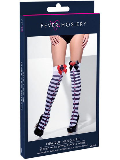 Black and White Opaque Hold-Ups