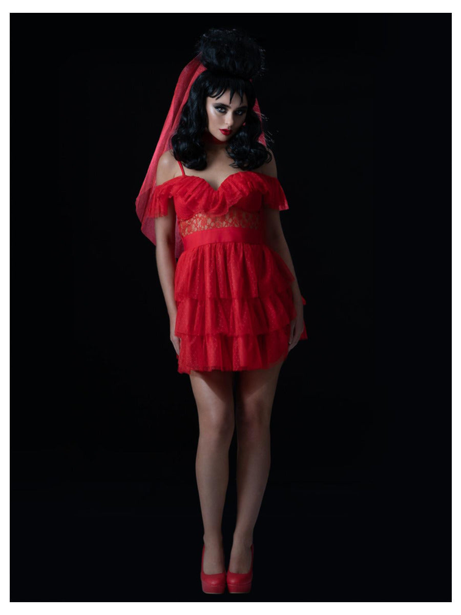 Beetlejuice, Lydia Bride Short Dress Costume Fever Collection Beetlejuice, Lydia Bride Short Dress Costume Fever Collection