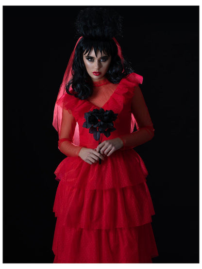 Beetlejuice, Lydia Bride Long Dress Costume
