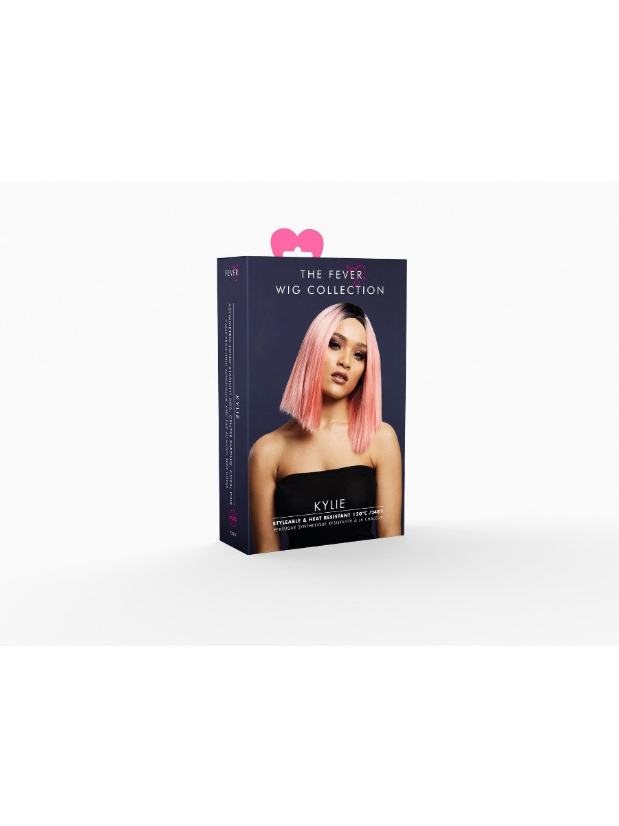 Fever Kylie Wig Coral Pink
