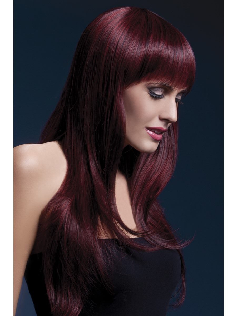 Black Cherry Fever Sienna Wig
