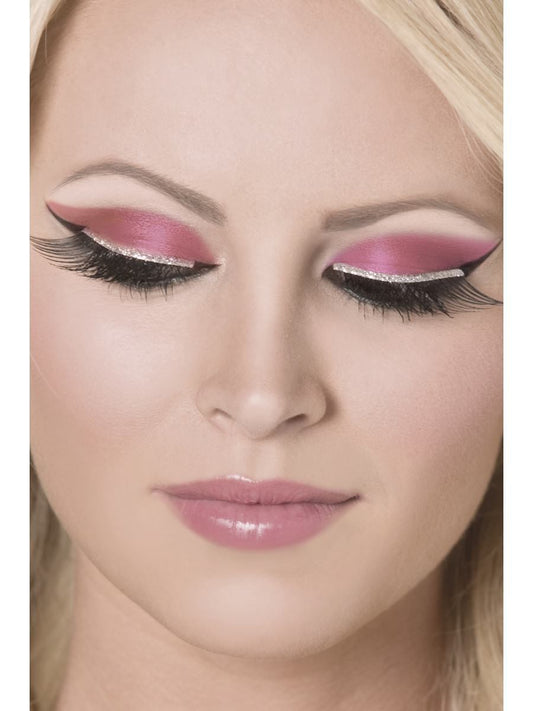 Black Eyelashes With Glitter