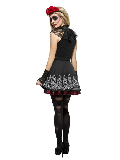 Fever Day Of The Dead Costume Back View