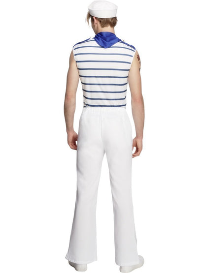 Fever Male French Sailor Costume Back View