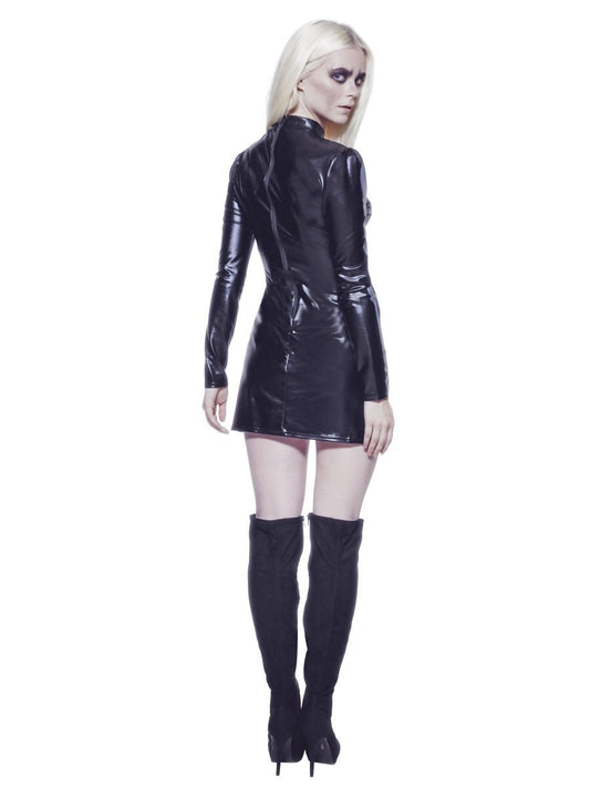 Fever Miss Whiplash Skeleton Costume Back View