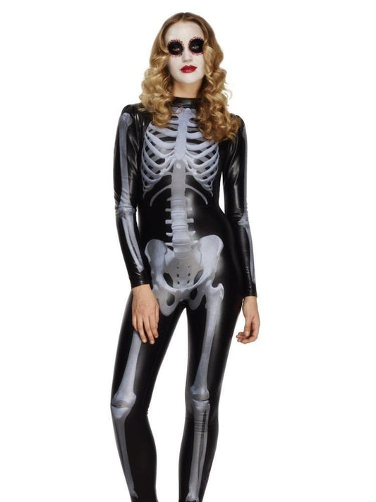 Fever Miss Whiplash Skeleton Costume