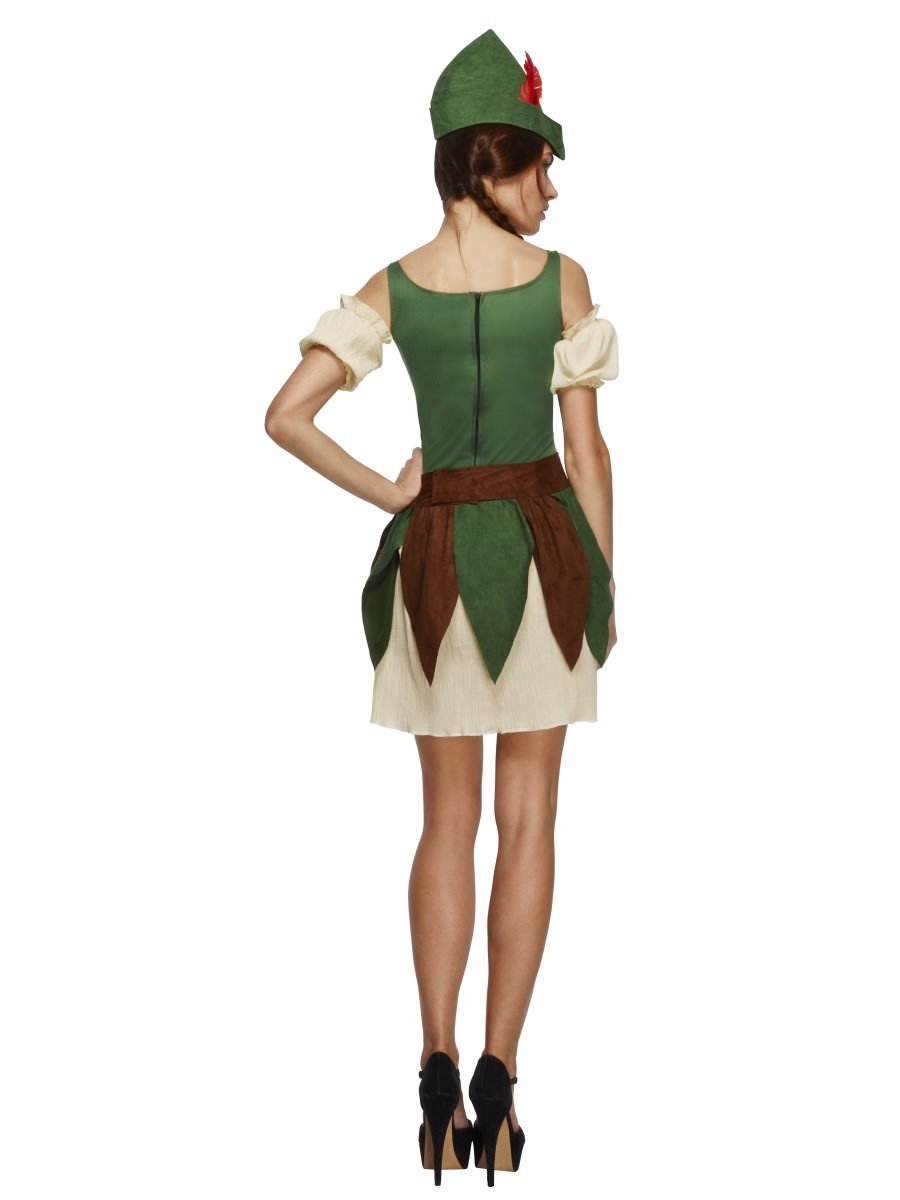 Fever Outlaw Warrior Costume Back View