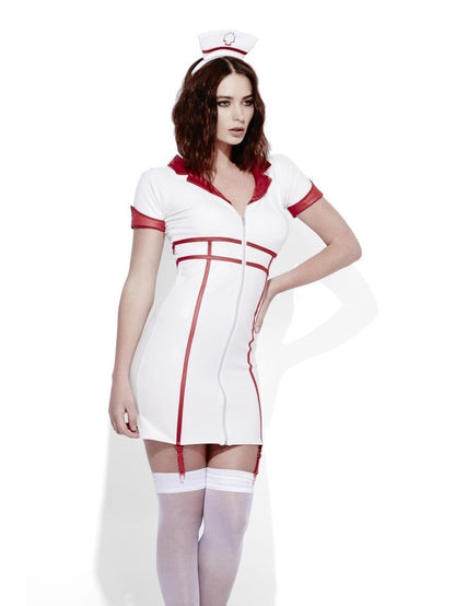 Fever Role Play Nurse Wet Look Costume