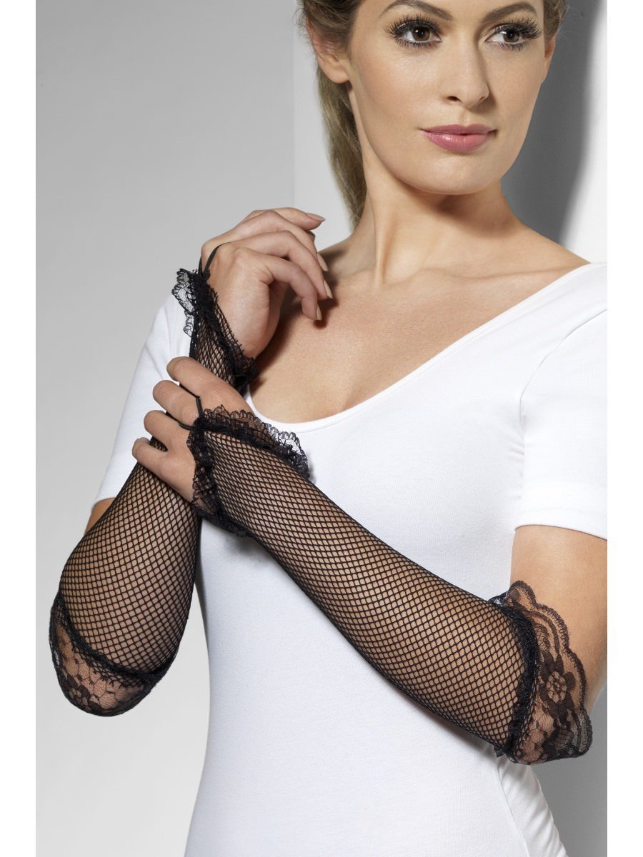 Fishnet on sale fingerless gloves