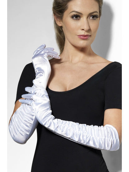Temptress Gloves White